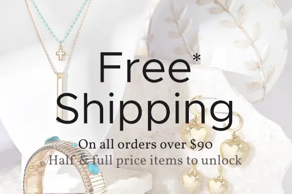 Free shipping on all orders over $90