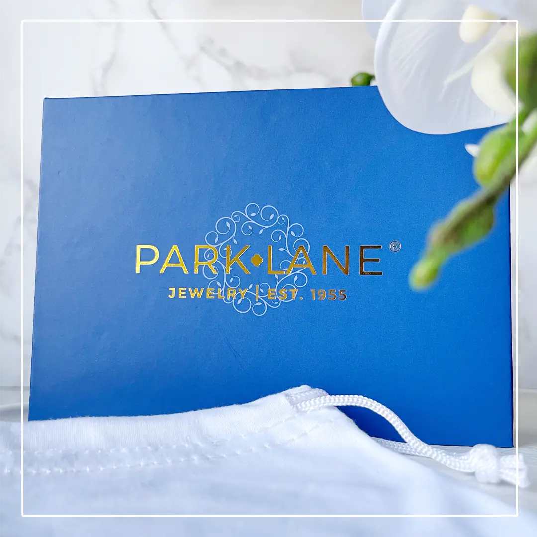 October Sparkle Box in blue